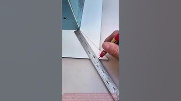 Marking Technique for Triangular Board Cutting