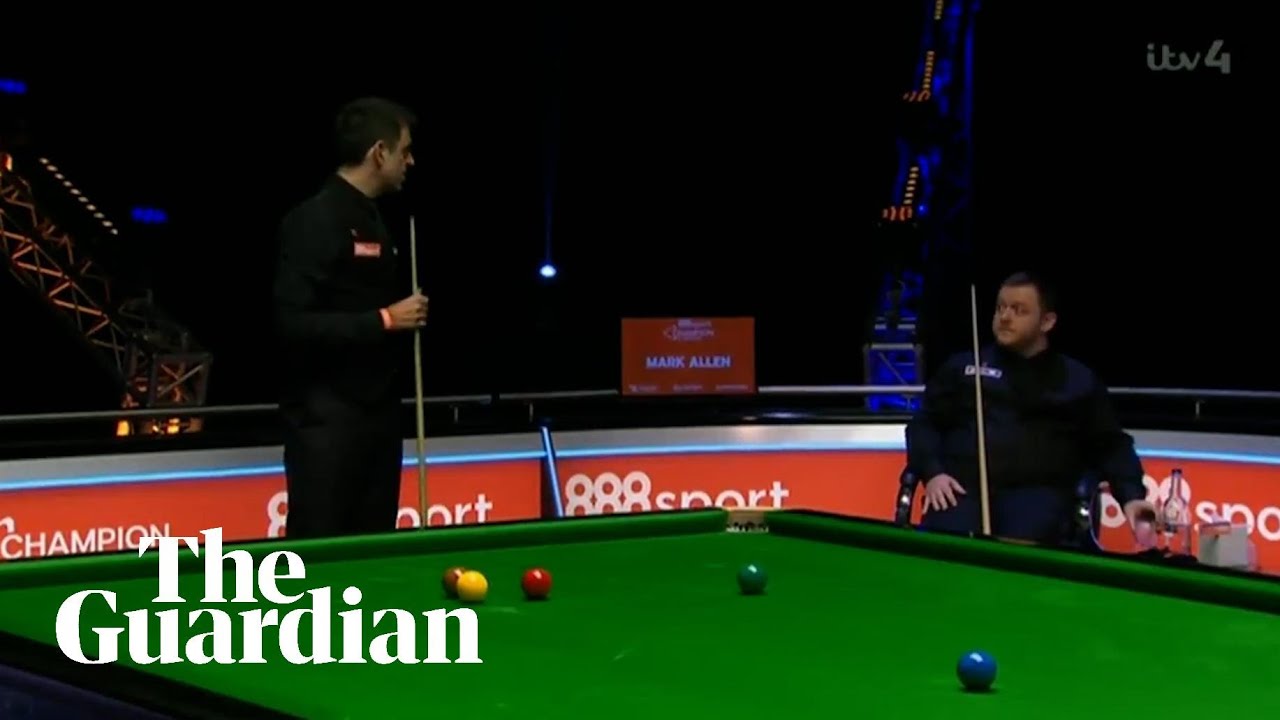 Stop arguing Ronnie OSullivan and Mark Allens tense row at snooker table