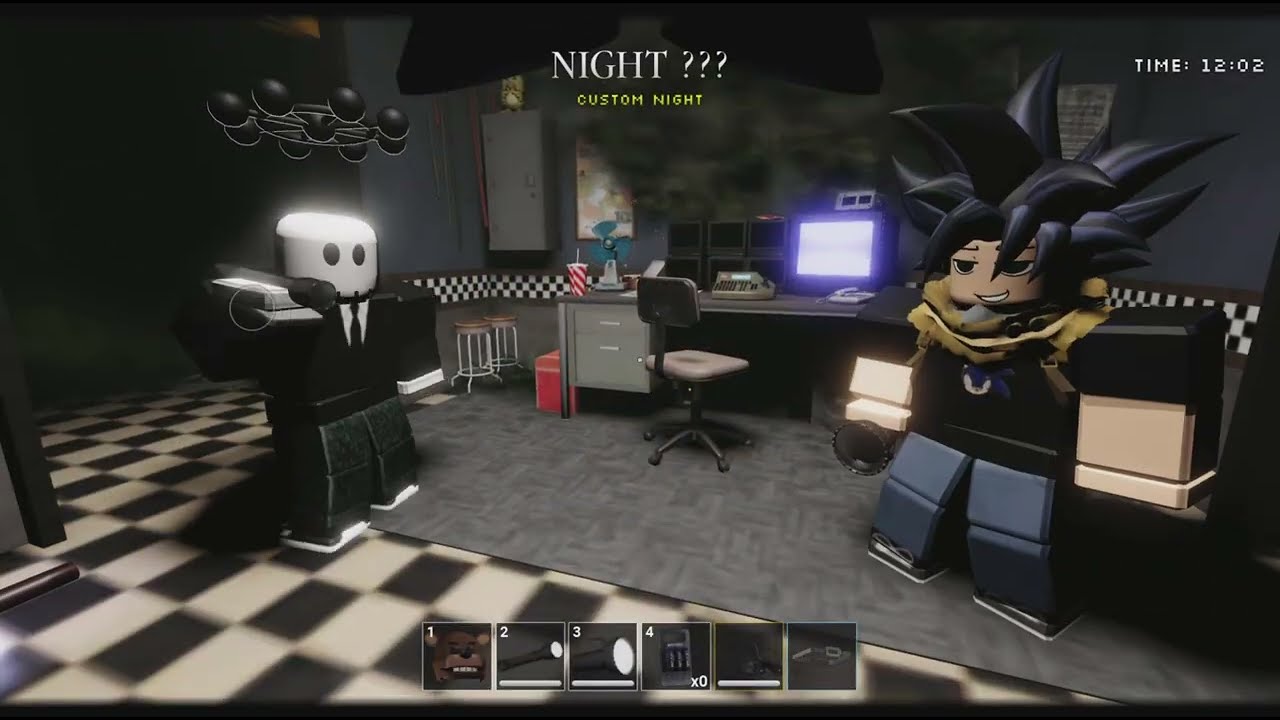 Playing fnaf eternal nights.........gone wrong