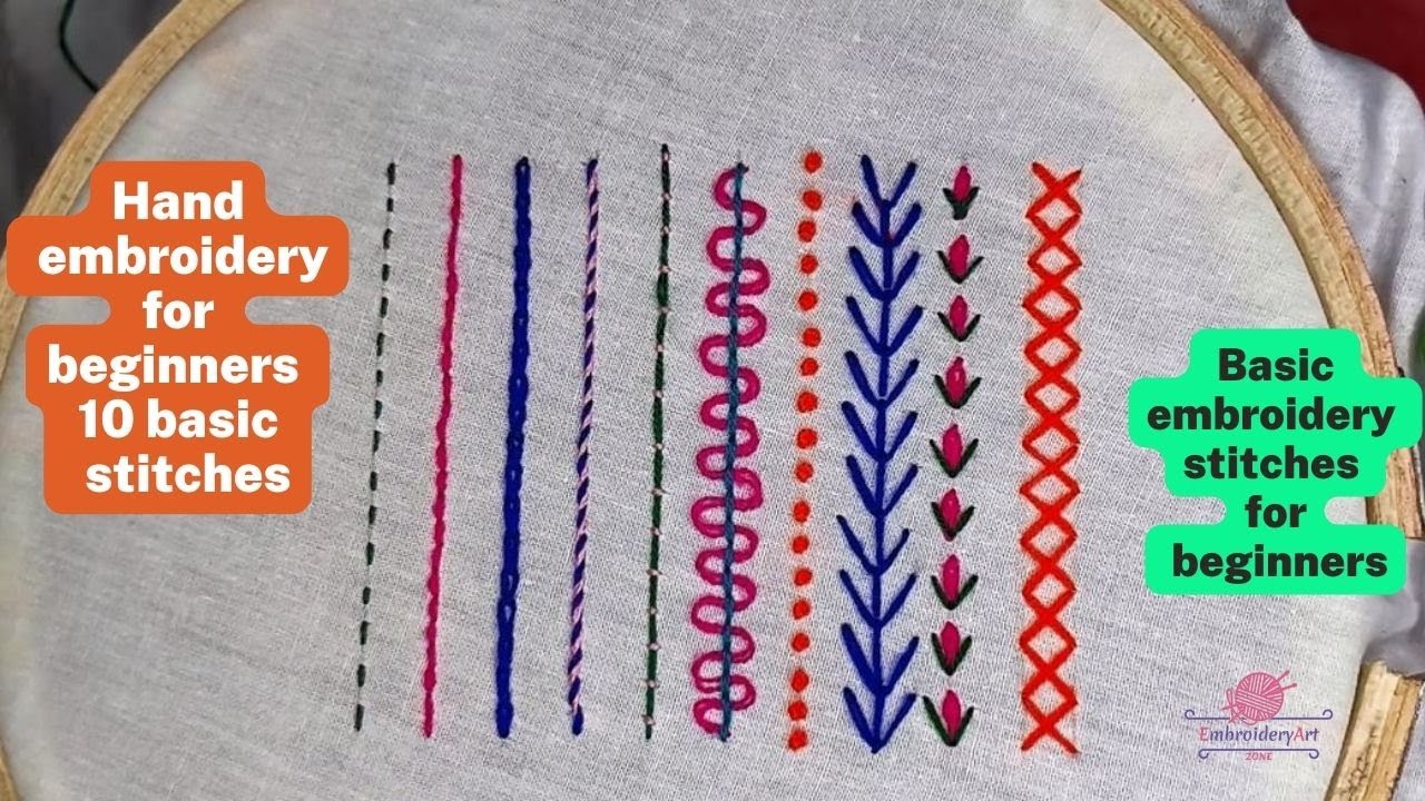 Hand Embroidery for Beginners