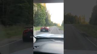 Lamborghini ждет свой столб #automobile #обгон #сплошная #пдд