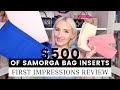 $500 of SAMORGA HANDBAG ORGANIZERS UNBOXING & REVIEW (for Chanel, Louis Vuitton, Valentino, & more!)