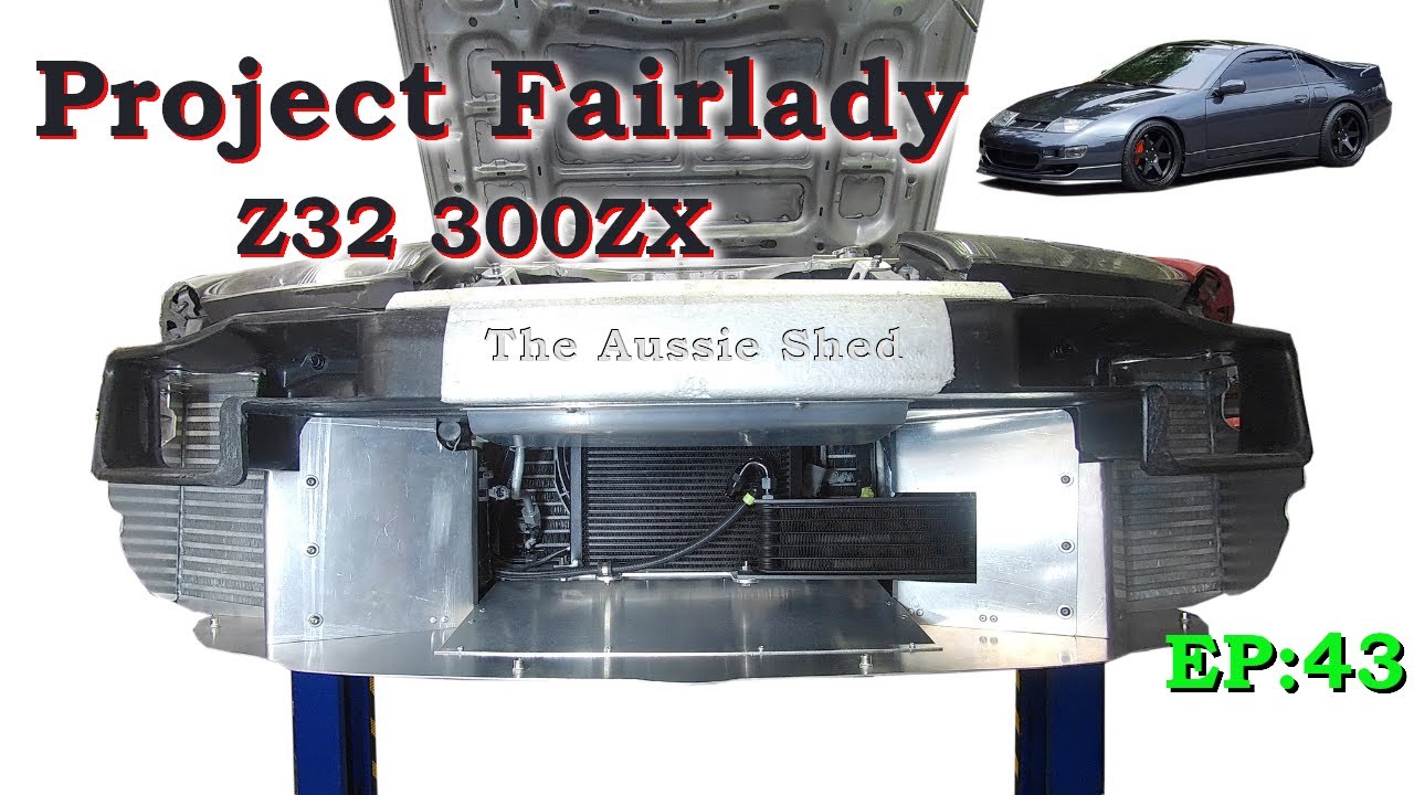 Front Ducting Fabrication Part 2. For The Nissan Z32 300zx