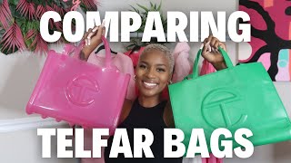 Telfar Bag Comparison | Shopper vs. Melissa Collab