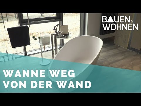 Badezimmer planen: freistehende Badewannen - Mittelpunkt im Badezimmer