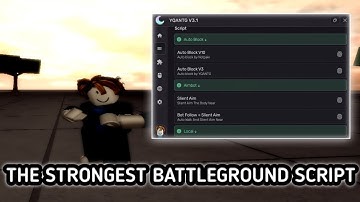  The Strongest Battleground Script | Auto Block | AIMBOT | ETC | NO KEY | PASTEBIN