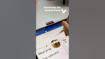 Probeer dit in Goodnotes ✨ #goodnotes #digitalplanner #digitalplanning #ipad #planner￼