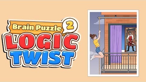 Brain Puzzle 2 Logic Twist Level 4 |Help Her Escape Downstairs| Walkthrough Solution