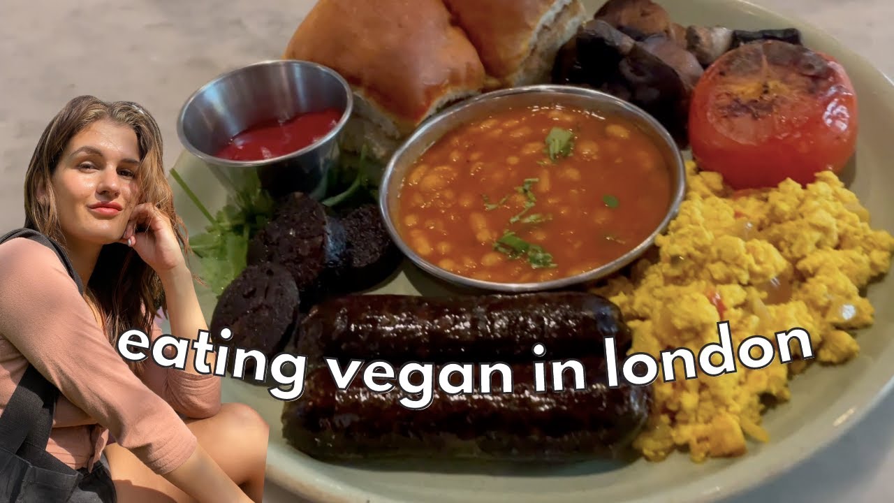 Что я ем за неделю вегана ~ в Лондоне
