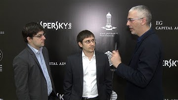 Day 7 Interview with Maxime Vachier Lagrave and Dmitry Jakovenko
