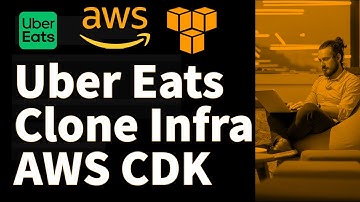 Uber Eats Clone Serverless Application Architecture using AWS CDK