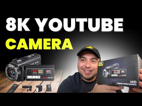 8K YouTube Camera: Touchscreen, Night Vision, and 18X Zoom - YouTube
