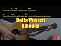 Bella Poarch - Ribcage Easy Guitar Chord &amp; Lyrics (cover)