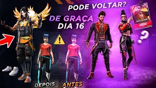 PEGUE AS SKINS BOOYAH DE GRAÇA DIA 16, TÊNIS SWIFTS, SKINS RARAS DE VOLTA E NOVOS EVENTO - FREE FIRE