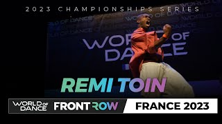 Remi Toin | FrontRow | World of Dance France 2023 | #wodfr23