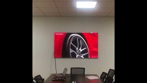 P2.6 indoor LED screen for meeting room, easy installation without structure, full front maintenance