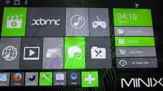 MINIX NEO X6 User Interface, XBMC H.265 Playback, and Refresh Rate Switching