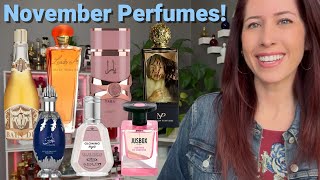 NEW PERFUMES IN MY COLLECTION! NOVEMBER PERFUMES! #perfumecollection #newperfume