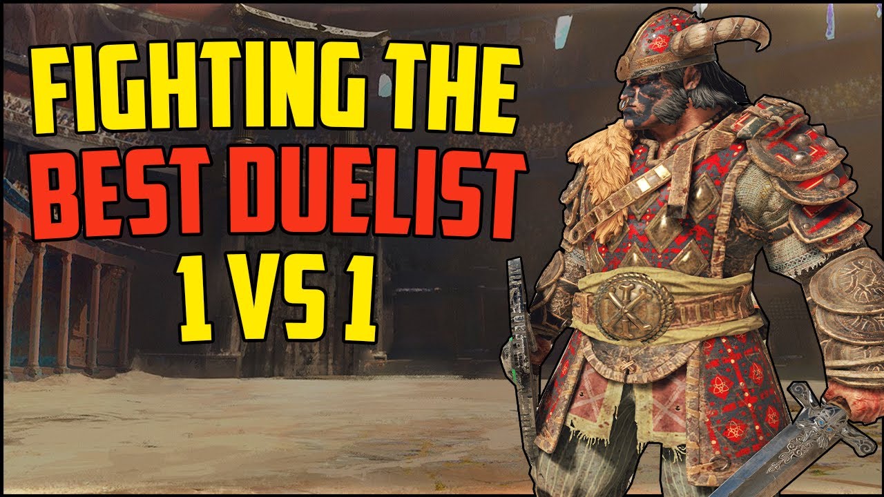 [For Honor] Dominating Clutchmeister's Colosseum | High Level duels vs Best Player