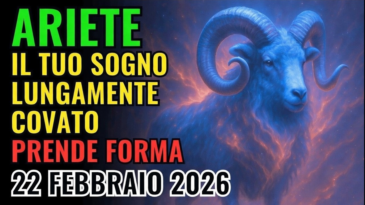 ♈ ARIETE: IL TUO SOGNO A LUNGO ACCOLTO PRENDE FORMA QUANDO SATURNO INCONTRA NETTUNO ⚡🔥!