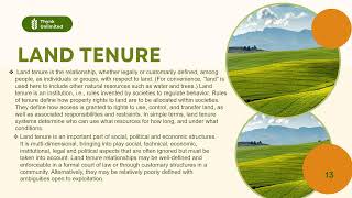 Land Reform and Tenure Security-ROWENA G. BASAY