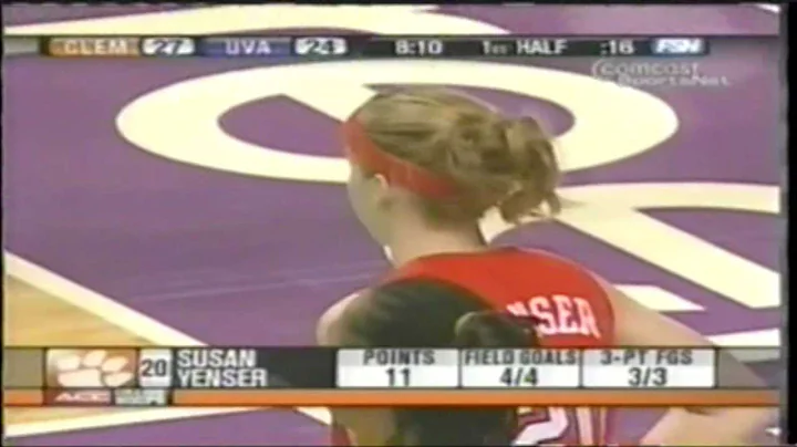 Clemson's Susan Yenser Lights Out Performance vs. ...