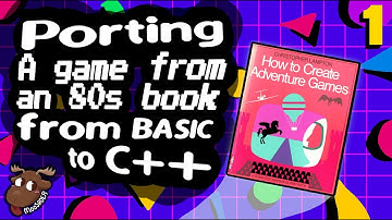 The Map - Porting a BASIC text adventure to C++ - How to Create Adventure Games 1986  (1)