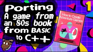 The Map - Porting a BASIC text adventure to C++ - How to Create Adventure Games 1986  (1) screenshot 2