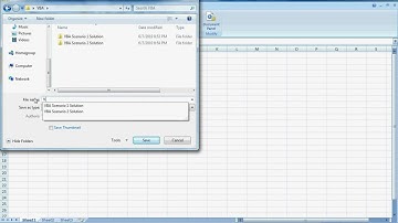 VBA (Excel 2007) Scenario 3.avi