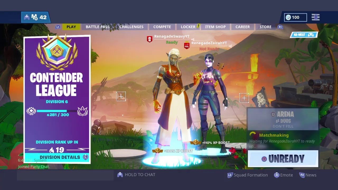 Fortnite scrims duos YouTube