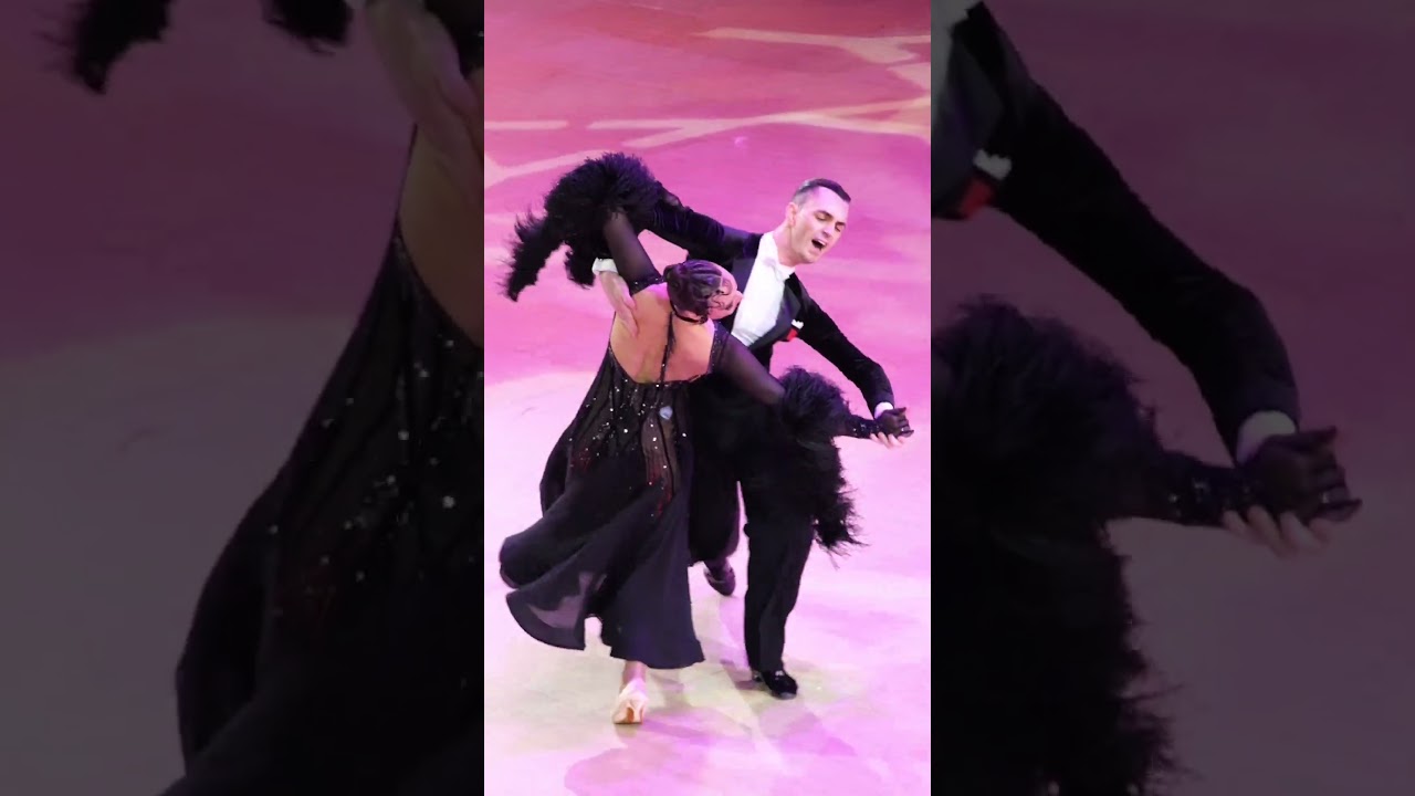 Final slow foxtrot by @madaraf and @myckafreiberga 🇵🇱 (2nd place 🩶🥈