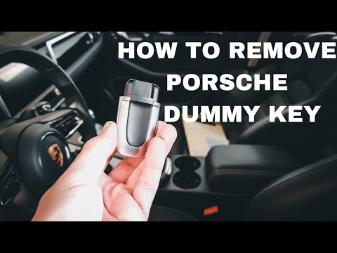 How To Remove Porsche Ignition Dummy Key