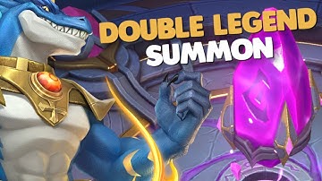 New DOUBLE LEGEND summon in Infinite Magicraid !!
