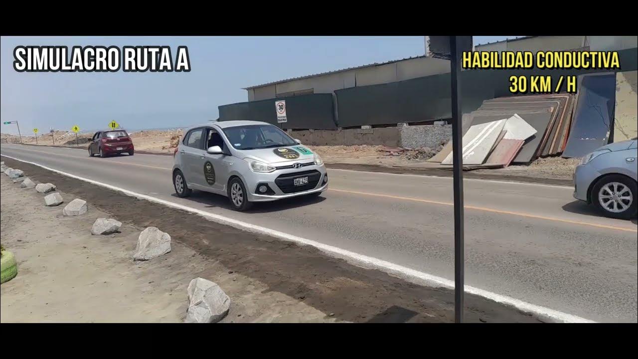 EXAMEN DE MANEJO RUTA A A1 TOURING [SIMULACRO] ALUMNA MÓNICA GUTIERREZ