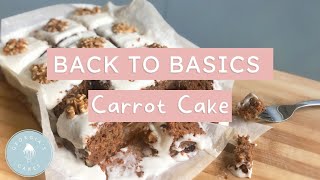 Back to Basics: Delicious Carrot Cake with Cream Cheese Frosting! | Georgia's Cakes
