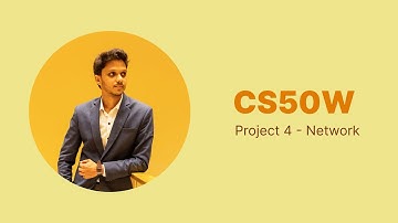 CS50W - Project 4 - Network Demonstration
