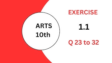 Ex 1.1 | Q 23 to Q 32 | Full Syllabus | 10th Arts | General maths