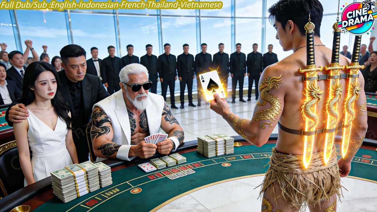 Ragged Beggar Enters A Casino With One Coin To Save His Wife, Revealed As A Legendary Gambler