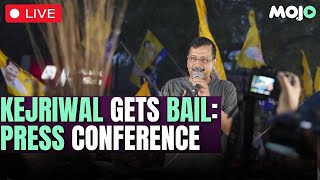 LIVE | Arvind Kejriwal's first Press Conference after SC grants him interim bail | AAP | Liquorgate