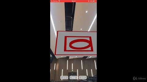 The Complete iOS 11 ARKit Developer Course : What We Create - AR BasketBall