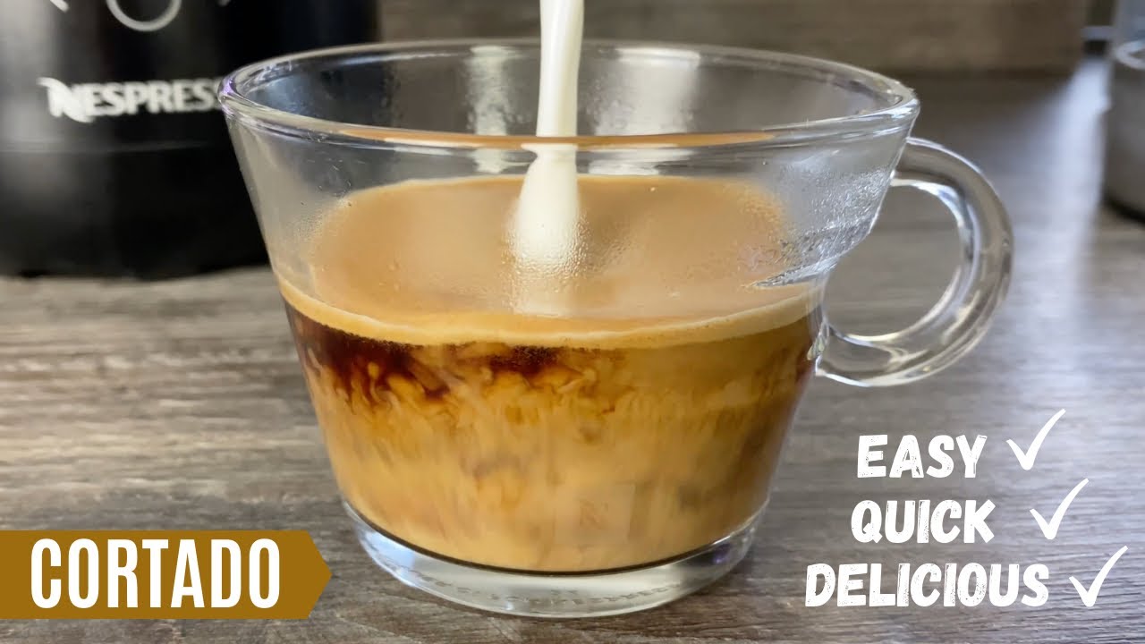 Nespresso Cortado Coffee Using Barista Maker Frother | Nespresso Recipes | A2B Productions YouTube