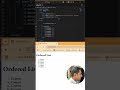 Ordered List OL HTML Tag Shortcuts #html #beginnerfriendly #beginnercoder #codingbeginners