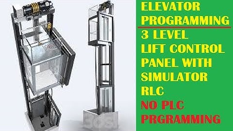 Elevator Programming | 3 Level Lift Control panel Designing | Paid Diagrams |Teckybuzz