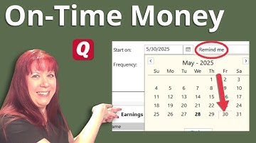 Never Miss a Paycheck Again! | Quicken Reminder Setup Tutorial