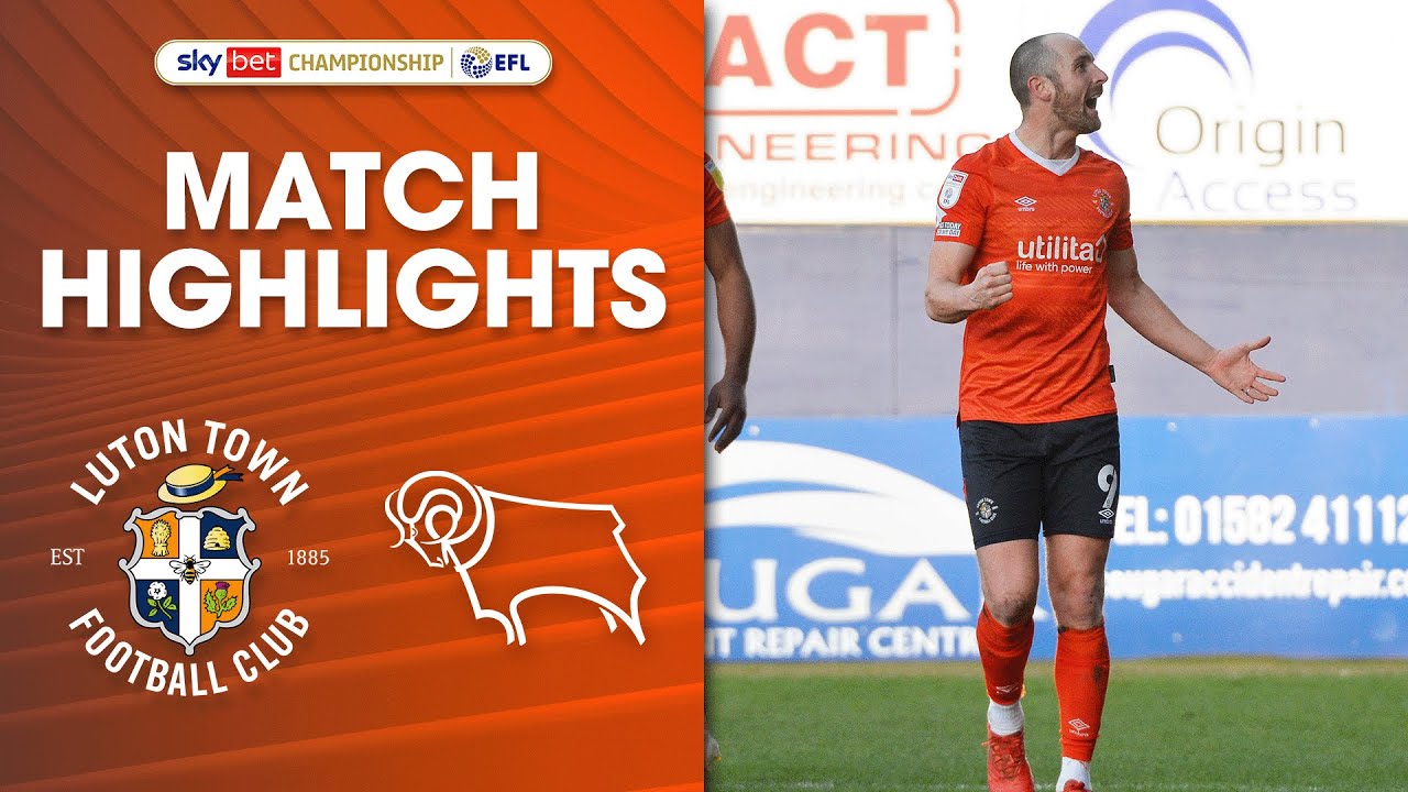 Luton Town 2-1 Middlesbrough  Championship Highlights 