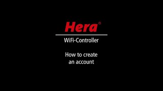 1. Create an account for the Hera Wifi-controller (EN) screenshot 5