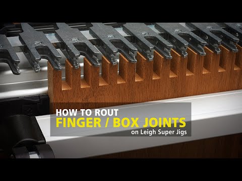 Leigh Super Jigs - Finger Joints