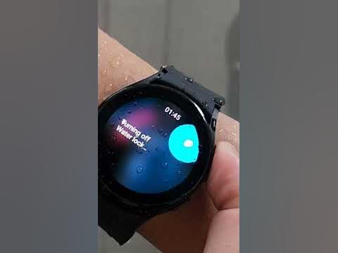samsung galaxy watch water mode
