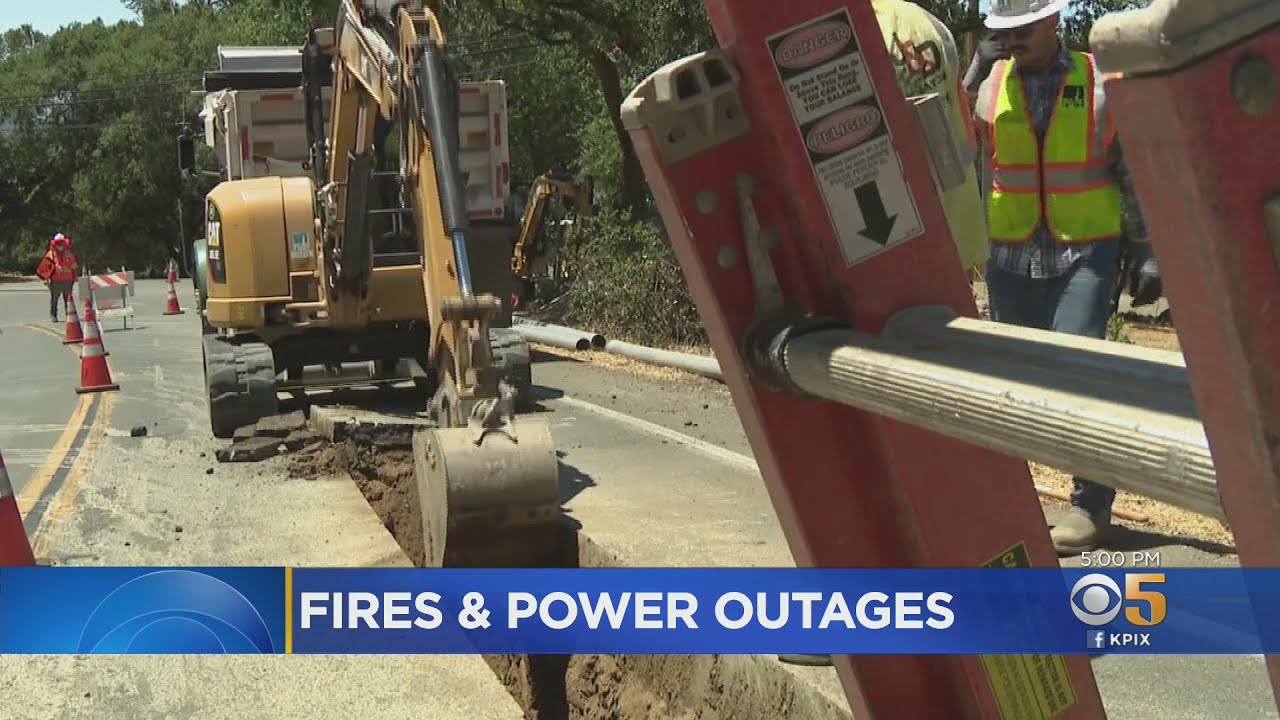 PG&E Crews Working To Bury Power Lines To Prevent Outages, Wildfires In ...