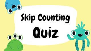 Skip Counting Quiz for Kids | Fun Math Learning#counting #numbers #skipcounting #kidslearning#viral